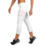 Wohlhabende Seele (mehr wert als ich habe) Capri Leggings