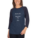 Chemise raglan manches 3/4